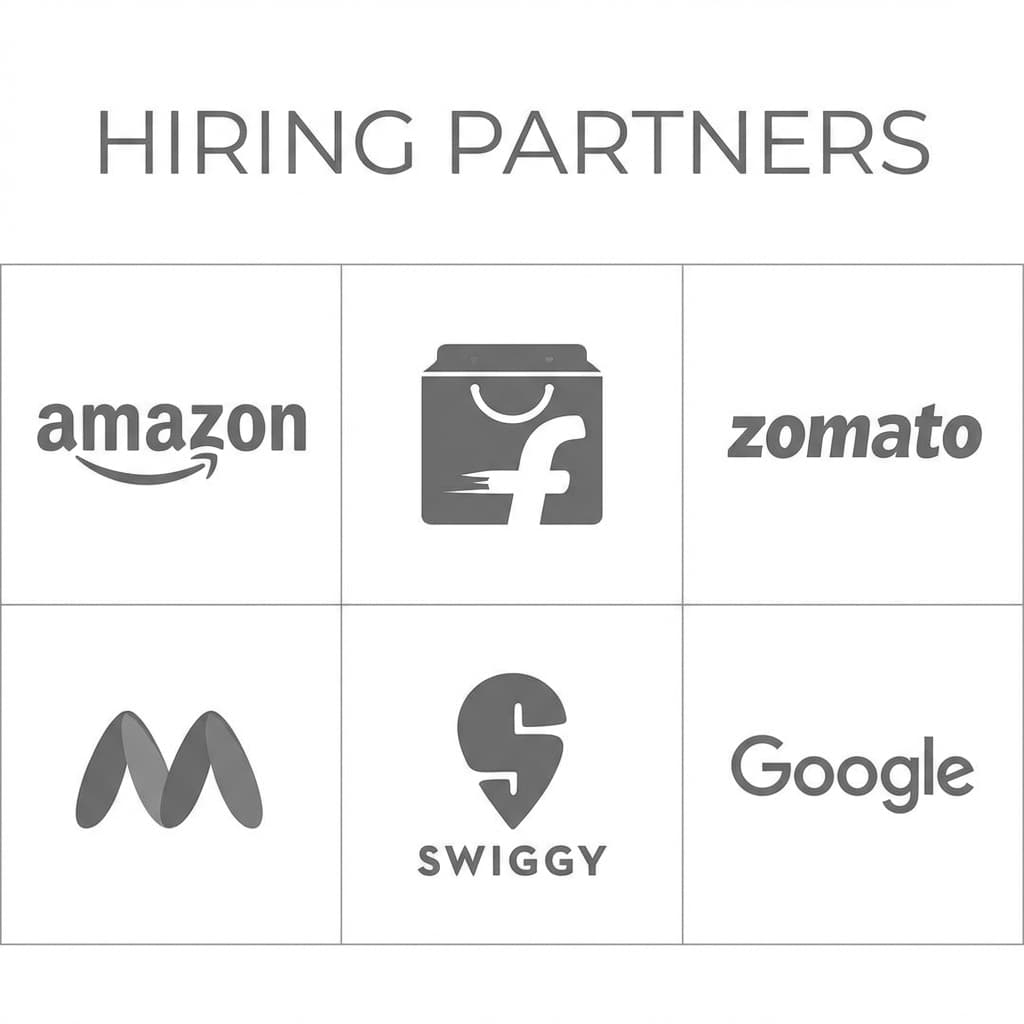 Hiring Partners: Amazon, Flipkart, Zomato